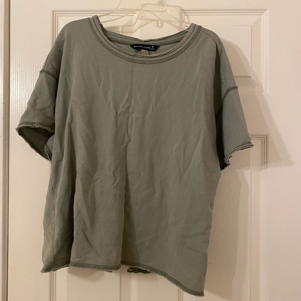 Abercrombie & Fitch shirt green